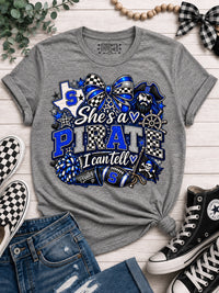 She’s a Pirate, I Can Tell – School Spirit T-Shirt