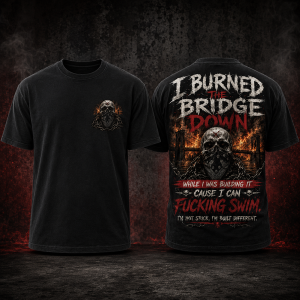 I Burned the Bridge Down Unisex Graphic Tee