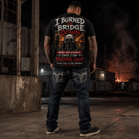 I Burned the Bridge Down Unisex Graphic Tee