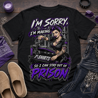 Making T-Shirts to Stay Out of Prison Graphic Tee