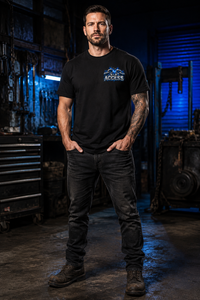 R.I.P. Access Men’s Savage Graphic Tee – Front & Back Print